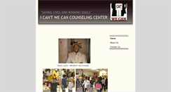 Desktop Screenshot of icantwecancounselingcenter.com